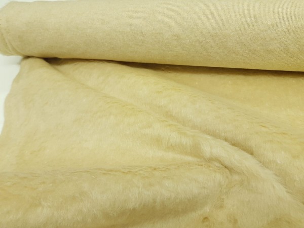 Umetno krzno-bež,svetla kamel barva col 10