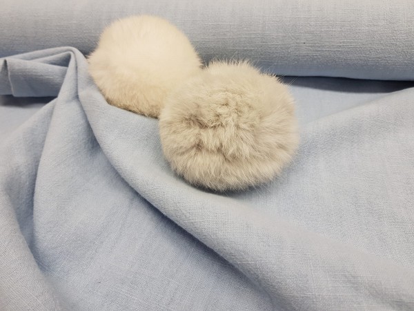 Ramija, ramia (kategorija lan)- ledeno svetlo modra,stonewash