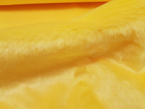 Umetno krzno-sončna rumena