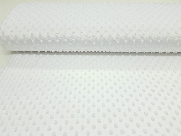 Minky -snežno bela,NOVO,TANJŠI