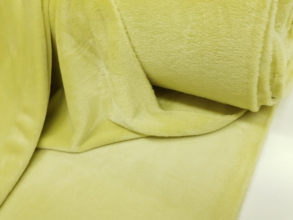 Velur coral-svetlo pistacija zelena