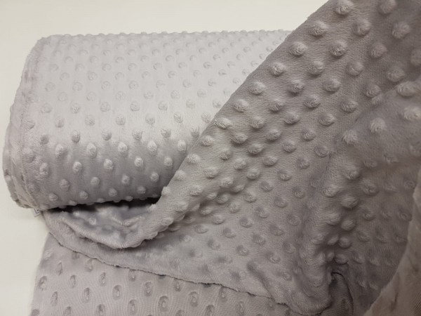 Minky -NOVO-TANJŠI srednje siva