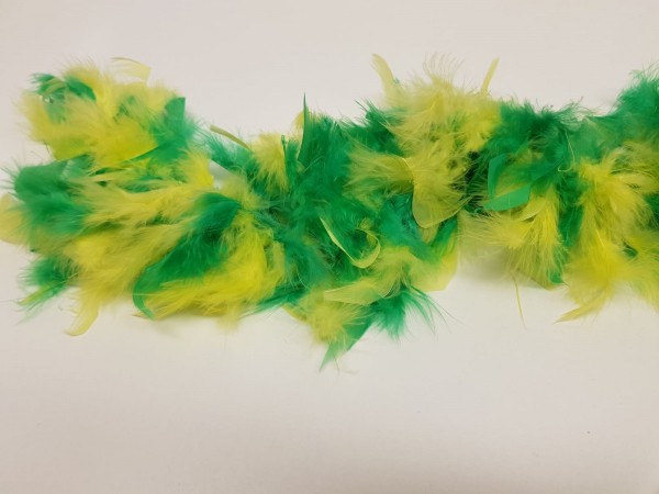 Boa perje v traku-multicolor col 101