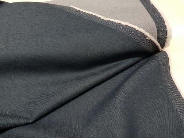 Jeans enobarvni - temno modra *